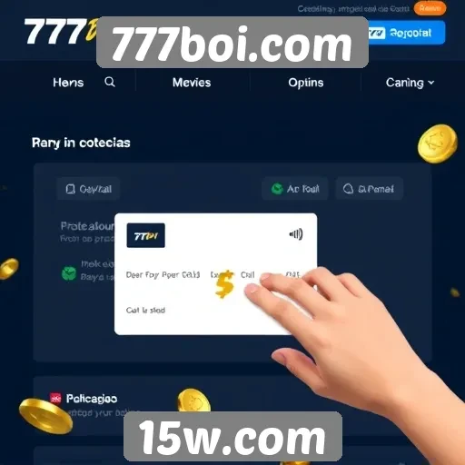 Opções de pagamento disponíveis no 777boi.com